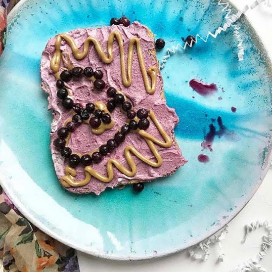 Healthy Unicorn Toast