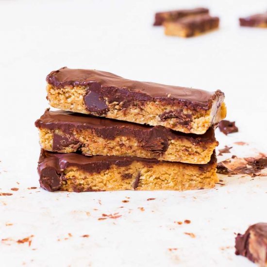 Peanut Butter Cookie Dough Bars