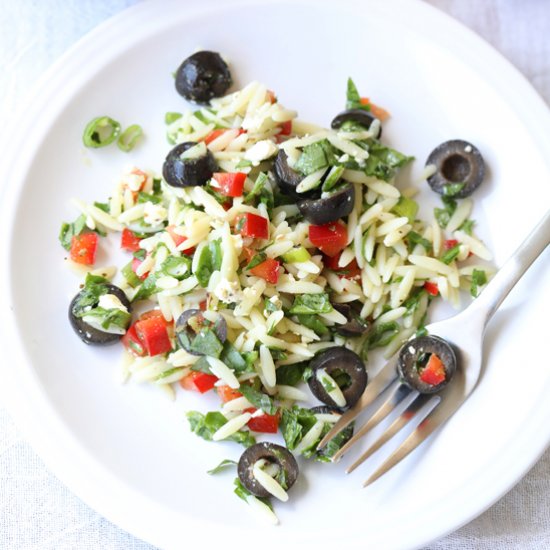 Mediterranean Orzo Salad