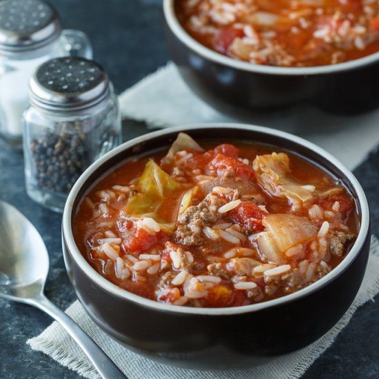 Cabbage Roll Soup