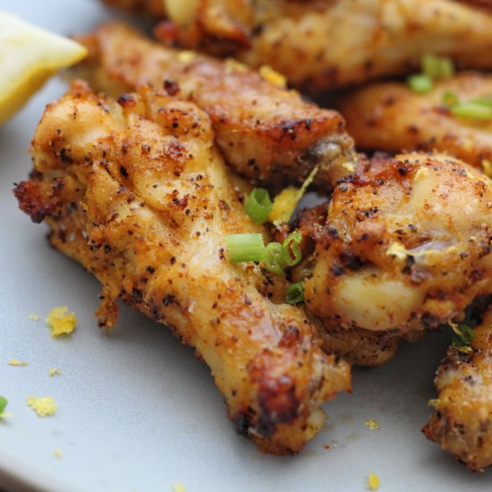 Lemon Pepper Chicken Wings