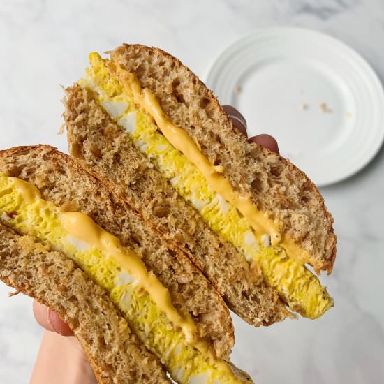 THREE INGREDIENT Breakfast Sandwich