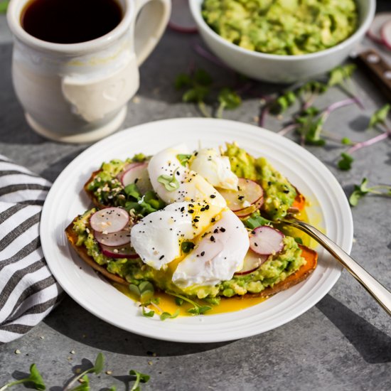 Sweet Potato Avocado Toast