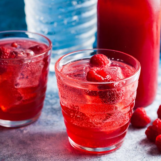 Homemade Raspberry Cordial