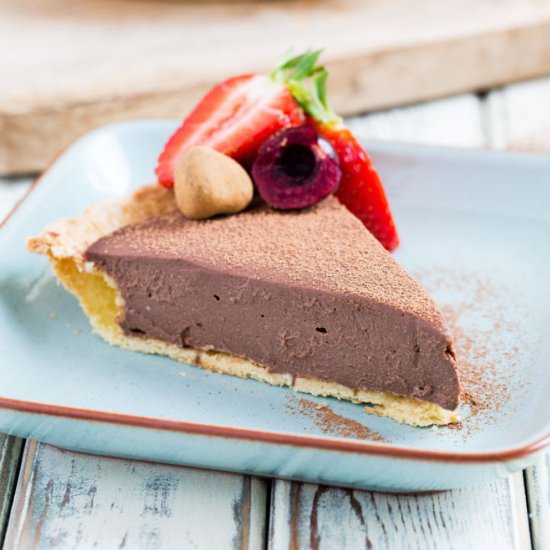 Vegan Chocolate Pie