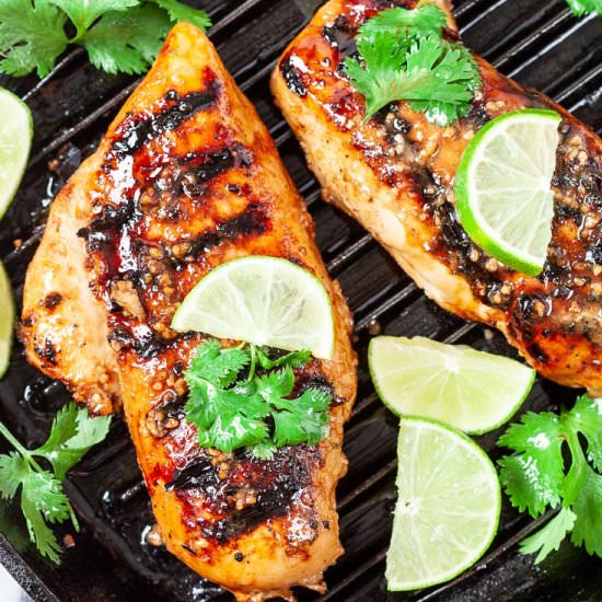 garlic lime grilled chicken