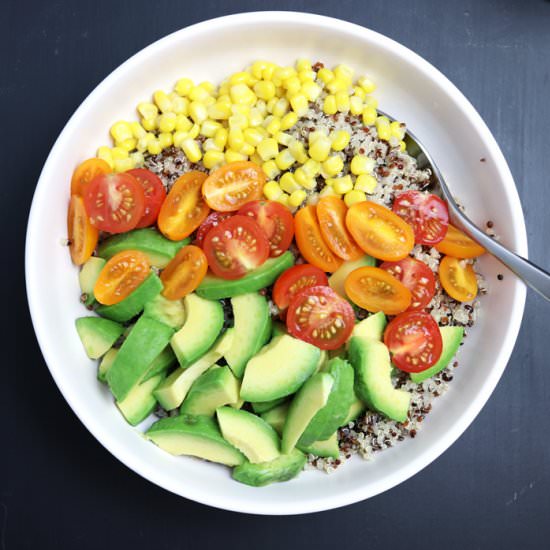 Avocado Quinoa Salad