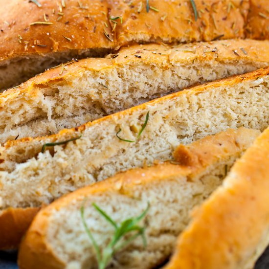 GARLIC ROSEMARY BREAD