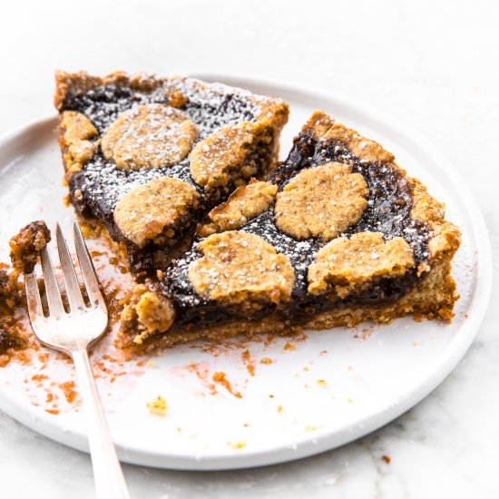 Linzer Torte With Raspberry Jam