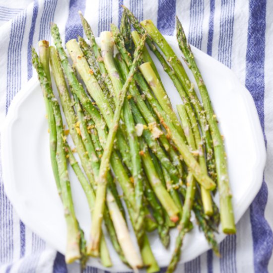 Lemon Parmesan Asparagus