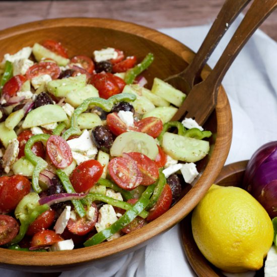 Traditional Greek Salad Recipe