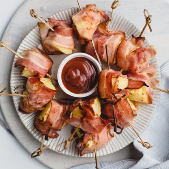 Bacon Pineapple Bites