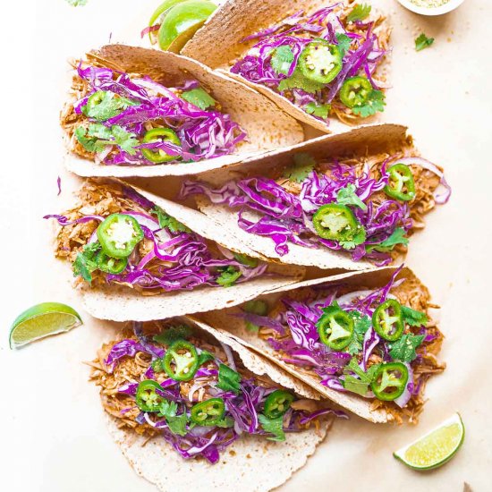 The Best BBQ Jackfruit Tacos