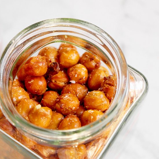 Crispy Roasted Chickpeas