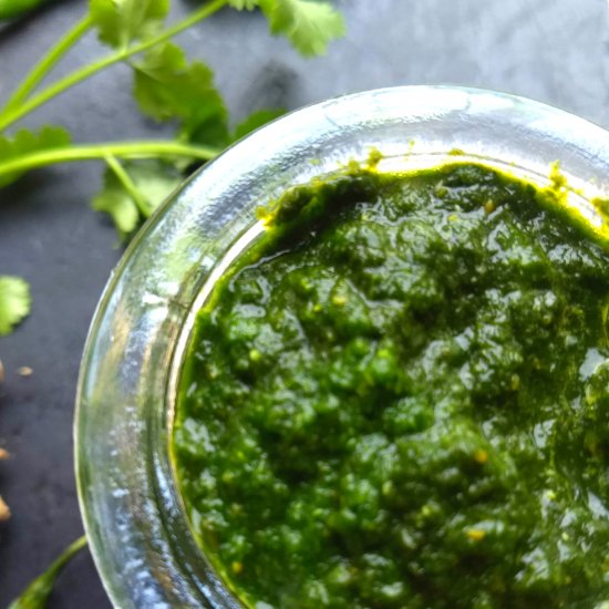 Green Coriander Chutney