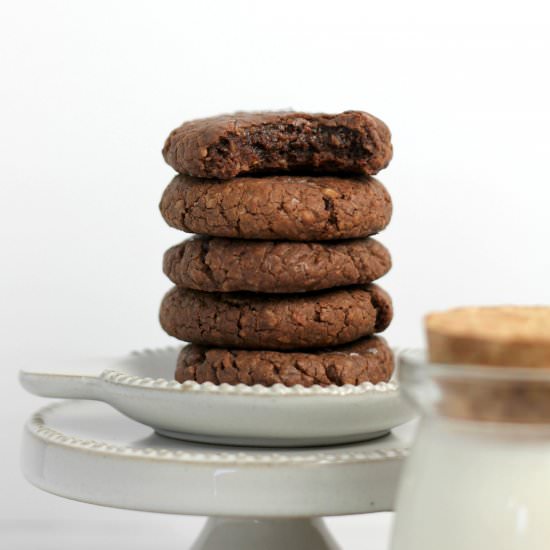 3-ingredient nutella cookies