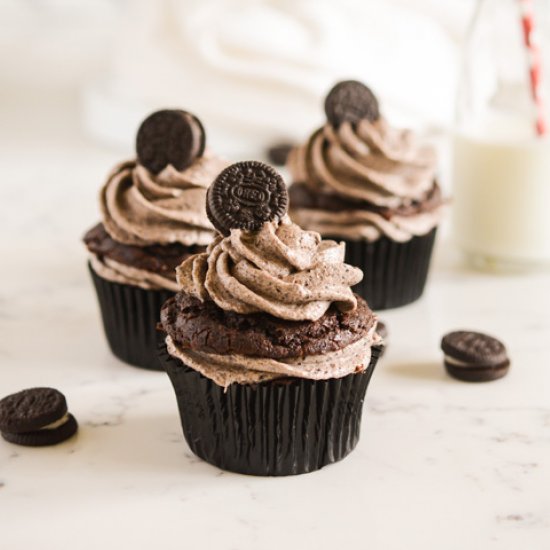 Cookies and Cream Cupcakes