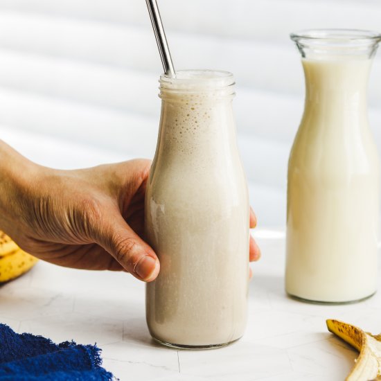 Korean Banana Milk (Vegan + DF)