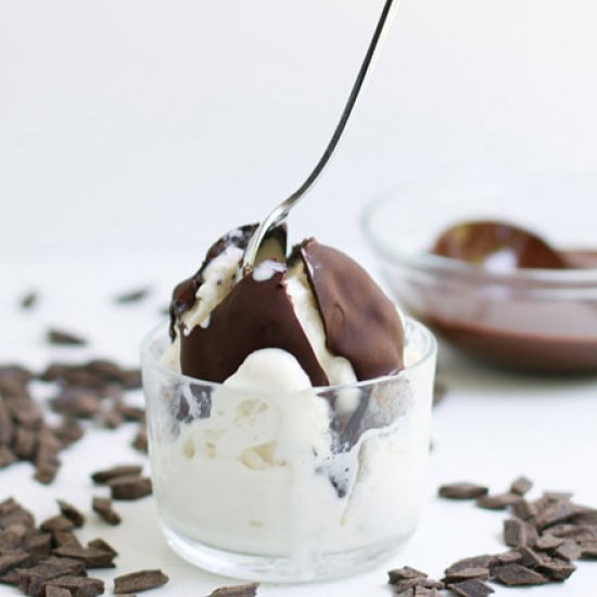 Chocolate Hard Shell Topping