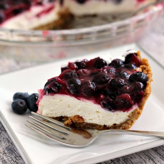 Blueberry Cream Cheese Pie