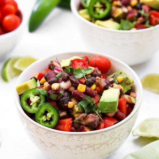 Mexican Three Bean Salad