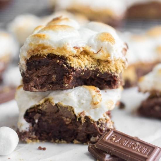 OUR BEST S’MORES BROWNIES