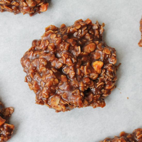 No Bake Chocolate Coconut Cookies