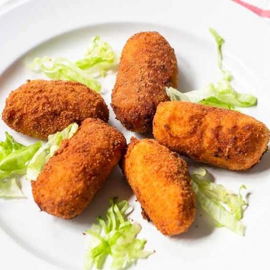 Shrimp croquettes