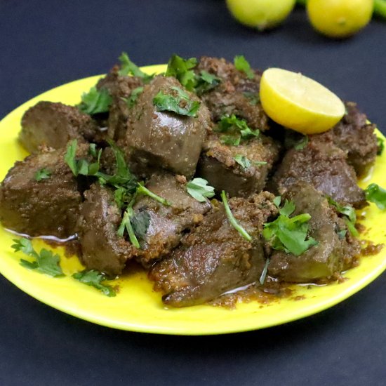 Tawa Kaleji Masala – Mutton Liver