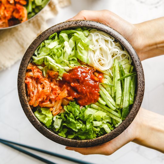 korean spicy cold noodles