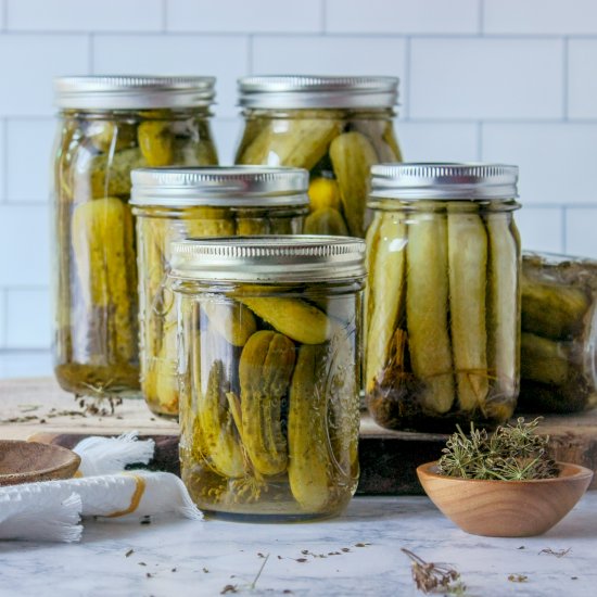 Grandma’s Dill Pickles