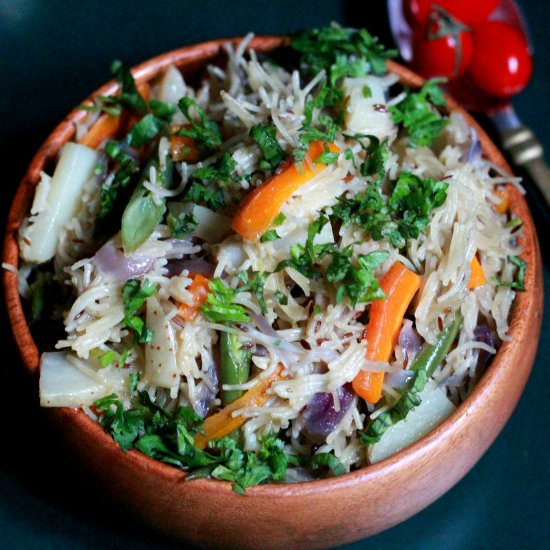 Instant pot Vermicelli Pulav