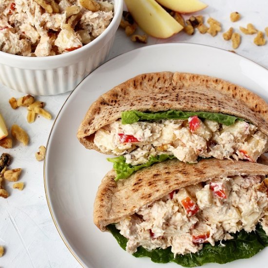 Apple Walnut Tuna Salad