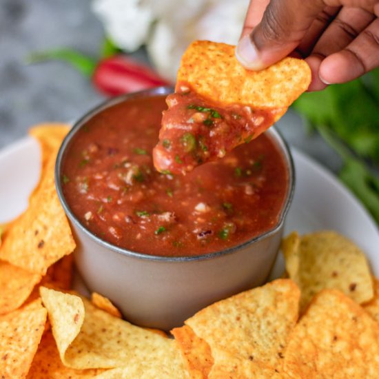 Easy Blender Salsa