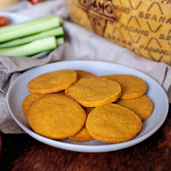 Cheese and Paprika Crackers