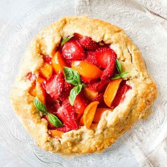 french fruit galette