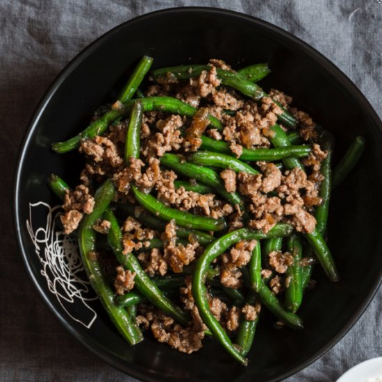 Keto Pork and Green Beans