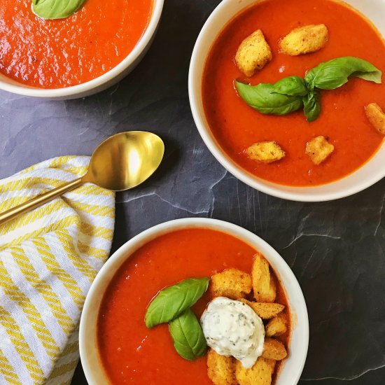 Easy Homemade Tomato Soup