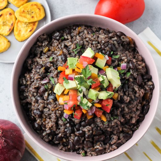 Cuban Black Beans and Rice