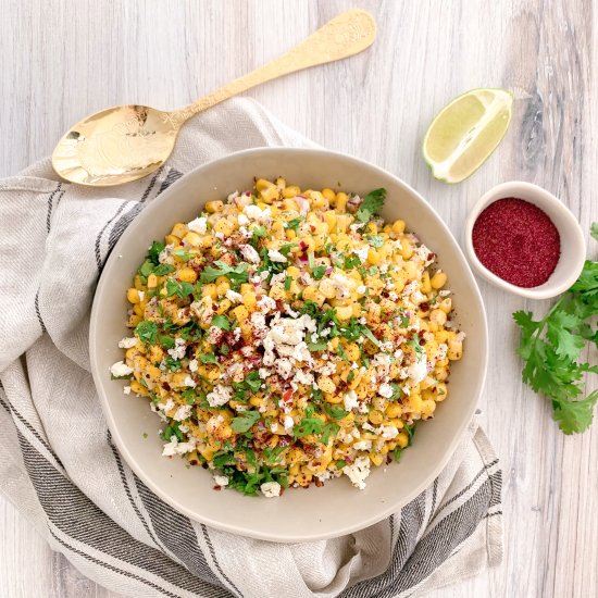 Mediterranean Elote Salad