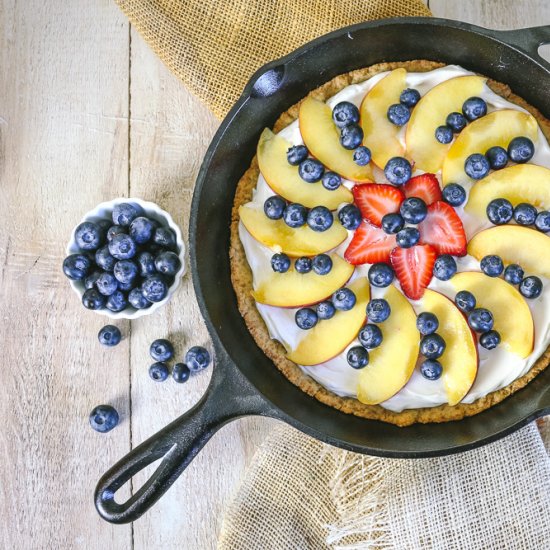 Cast Iron Fruit Pizza Recipe