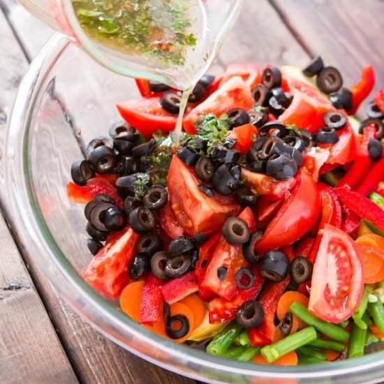 FRESH ITALIAN VEGGIE SALAD