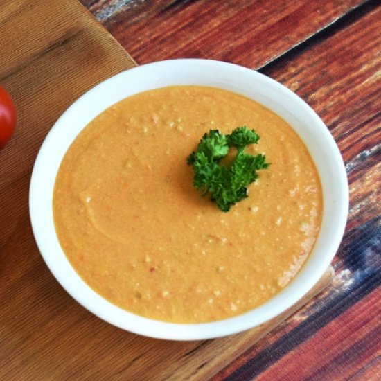 Vegan Tomato Basil Soup