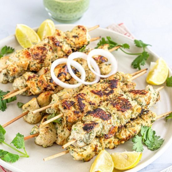 Indian Chicken Malai Tikka