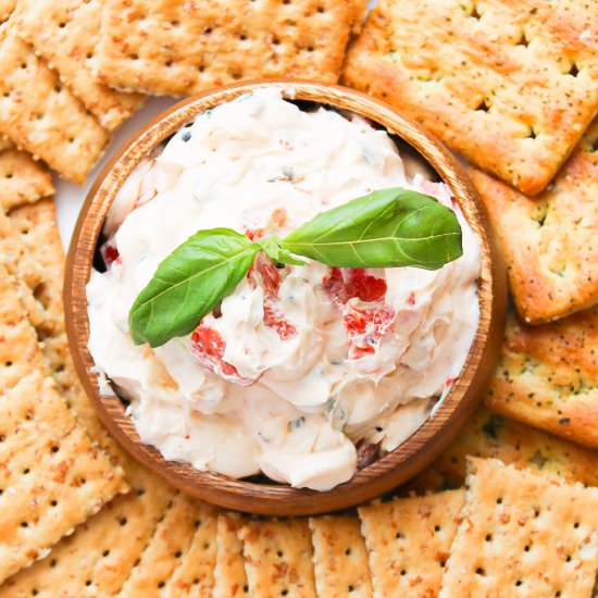 Roasted Pepper Cheese Dip