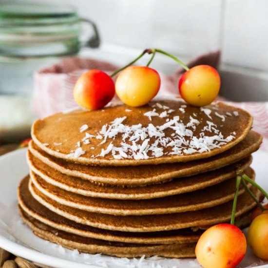 4 Ingredient Spelt Pancakes