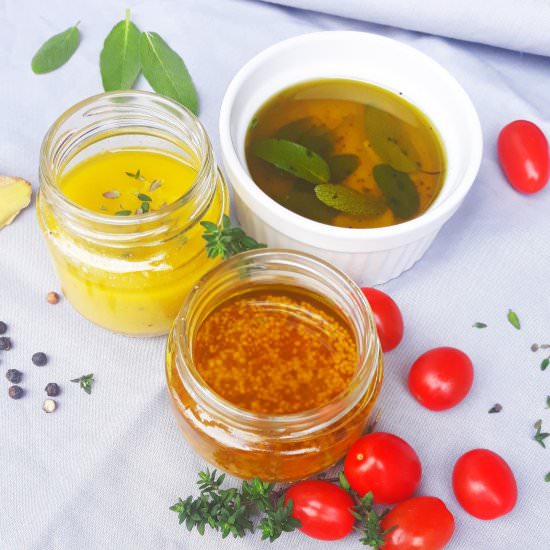 Healthy Homemade Salad Dressings