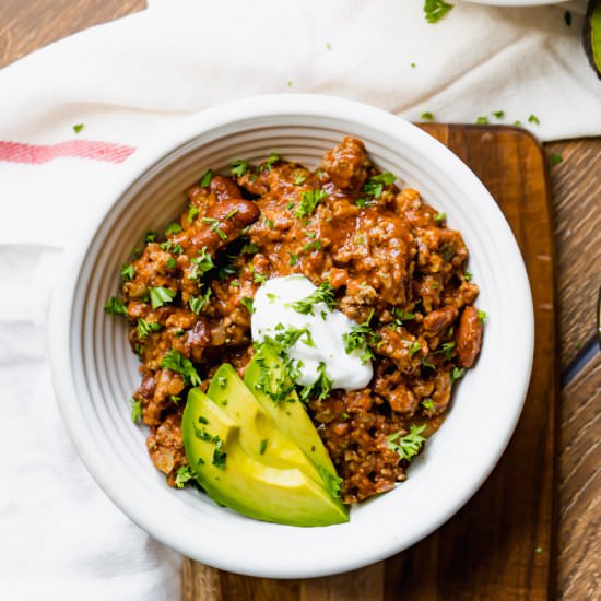 Easy Crockpot Chili