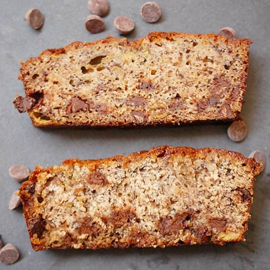 Hawaii chocolate chip banana bread