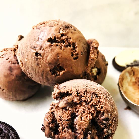 Chocolate Cookies & Cream Ice Cream